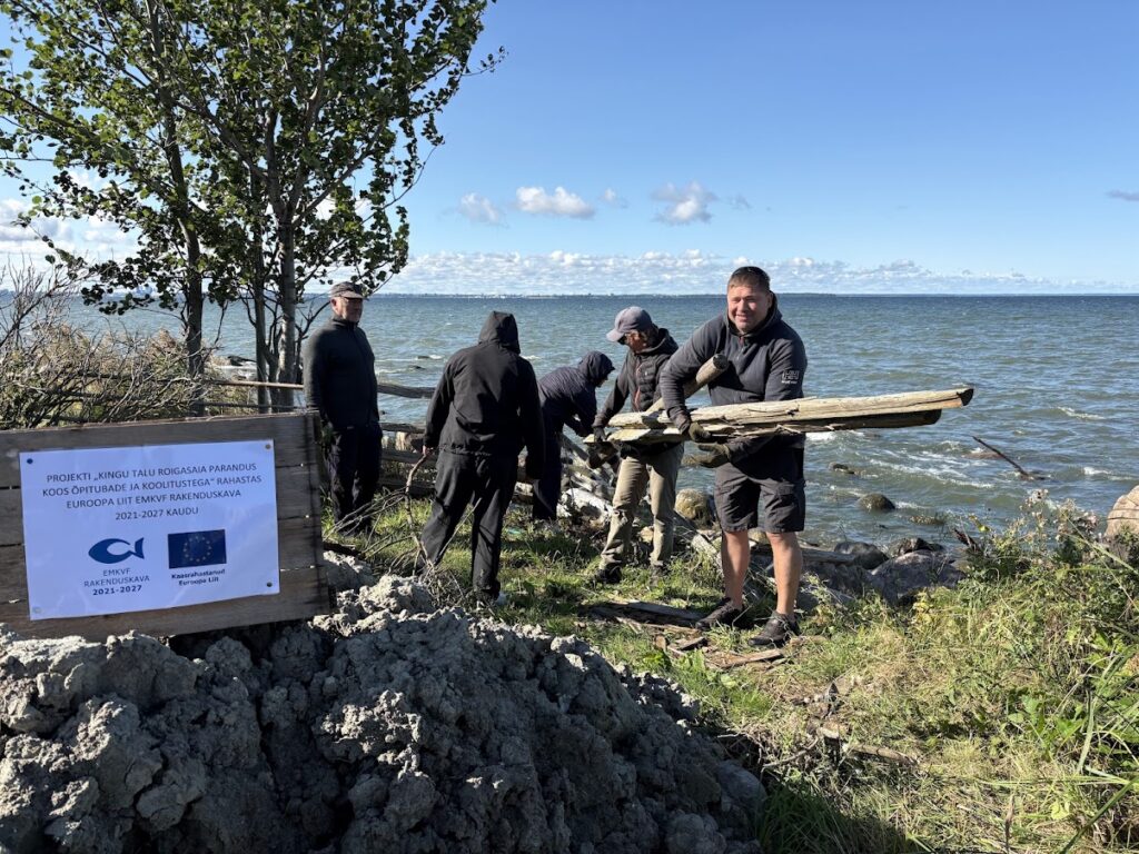 Pria teotas projekti "Kingu kaluritalu roigasaia parandus koos õpitubade ja koolitusega"
